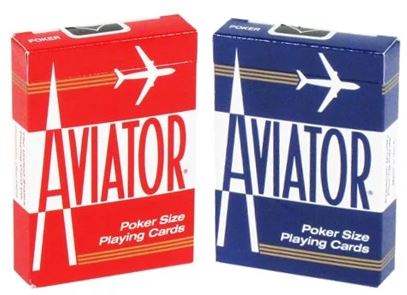 Aviator Poker Cards Regular Index - per Case main image